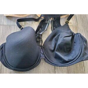 Soma 42 ddd Bra Black With Lace Racerback